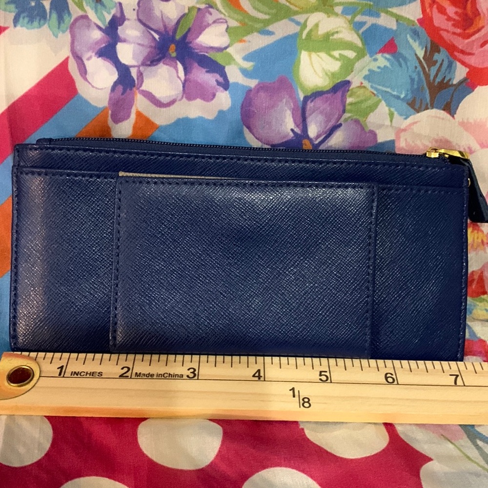 Neiman Marcus Saffiano Leather Wallet